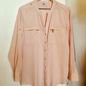 Calvin Klein Top - blush